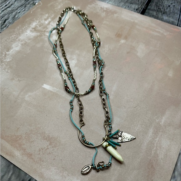 3BN - Kiss The Sky Layered Necklaces - Gold - Picture 4 of 5